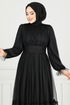 Evening Dress 5684END900-M Black - Thumbnail
