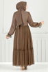 Evening Dress 5684END900-M Dark Vision - Thumbnail