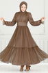 Evening Dress 5684END900-M Dark Vision - Thumbnail