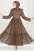 Evening Dress 5684END900-M Dark Vision - Thumbnail