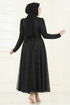 Evening Dress 5688EDF311-MS Black - Thumbnail