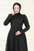 Evening Dress 5688EDF311-MS Black - Thumbnail