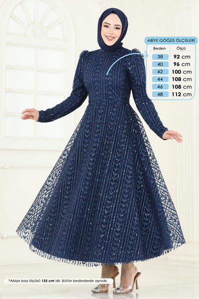 E.D.F. - Evening Dress 5688EDF311-MS Navy Blue - 364040
