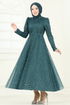 Evening Dress 5688EDF311-MS Petroleum - Thumbnail