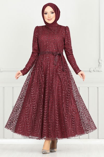 MRV E.N.D. - Evening Dress 5688END900-M Burgundy