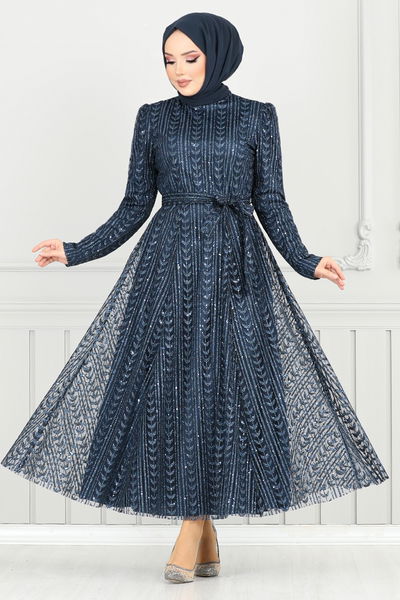 MRV E.N.D. - Evening Dress 5688END900-M Navy Blue