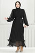 Evening Dress 5689EDF311-MS Black - Thumbnail