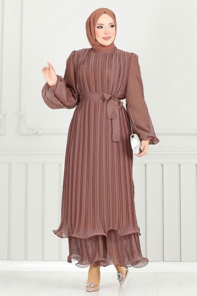 E.D.F. - فستان سهرة نحاسي 5689EDF311-MS