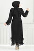 Evening Dress 5689END900-M Black - Thumbnail