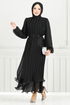 Evening Dress 5689END900-M Black - Thumbnail
