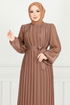 Evening Dress 5689END900-M Copper - Thumbnail