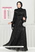 Evening Dress 5690EDF311-MS Black - Thumbnail