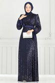 E.D.F. - Evening Dress 5690EDF311-MS Navy Blue