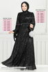Evening Dress 5690END900-M Black - Thumbnail