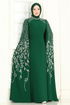 Evening Dress 5696EDF311-MS Emerald - Thumbnail