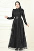 Evening Dress 5699EDF311-MS Black - Thumbnail