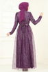 Evening Dress 5699EDF311-MS Damson - Thumbnail