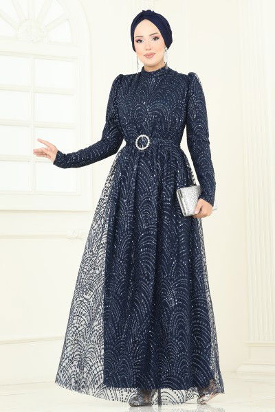 E.D.F. - Evening Dress 5699EDF311-MS Navy Blue