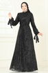 Evening Dress 5701EDF311-MS Black - Thumbnail