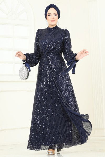 E.D.F. - Evening Dress 5701EDF311-MS Navy Blue