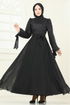 Evening Dress 5704EDF311-MS Black - Thumbnail