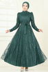 Evening Dress 5705EDF311-MS Emerald - Thumbnail