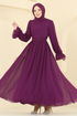 Evening Dress 5706EDF311-MS Damson - Thumbnail