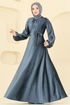Evening Dress 5709EDF311-MS Anthracite - Thumbnail