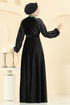 Evening Dress 5709EDF311-MS Black - Thumbnail