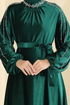 Evening Dress 5709EDF311-MS Emerald - Thumbnail