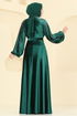 Evening Dress 5709EDF311-MS Emerald - Thumbnail
