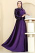 Evening Dress 5709EDF311-MS Purple - Thumbnail