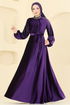 Evening Dress 5709EDF311-MS Purple - Thumbnail