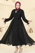 Evening Dress 6217BSK463-MS Black - Thumbnail
