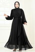 Evening Dress 6226BSK463-MS Black - Thumbnail