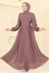 Evening Dress 6238BSK463-MS Powder Vision - Thumbnail
