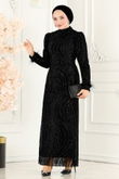 Y.G.S. - Evening Dress 6539YG95-MS Black