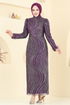 Evening Dress 6539YG95-MS Damson - Thumbnail