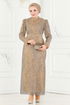 Evening Dress 6539YG95-MS Gold - Thumbnail