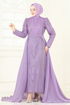 Evening Dress 6632YG95-MS Lilac - Thumbnail