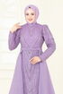 Evening Dress 6632YG95-MS Lilac - Thumbnail