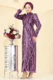 Y.G.S. - Evening Dress 6660YG95-MS Damson