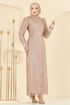 Evening Dress 6660YG95-MS Gold - Thumbnail