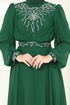 Evening Dress 8010AB368-MS Emerald - Thumbnail