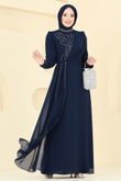 A.B. - Evening Dress 8019AB368-MS Navy Blue