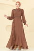 Evening Dress 8088AB368-MS Copper - Thumbnail