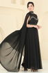 Evening Dress 8112AB368-MS Black - Thumbnail