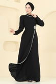 A.B.K. - Evening Dress 8116ABK1075-MS Black
