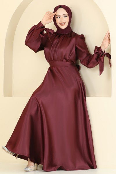 A.S.M. - Evening Dress ASM2746-MS Burgundy