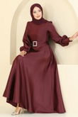 A.S.M. - Evening Dress ASM2753-MS Burgundy